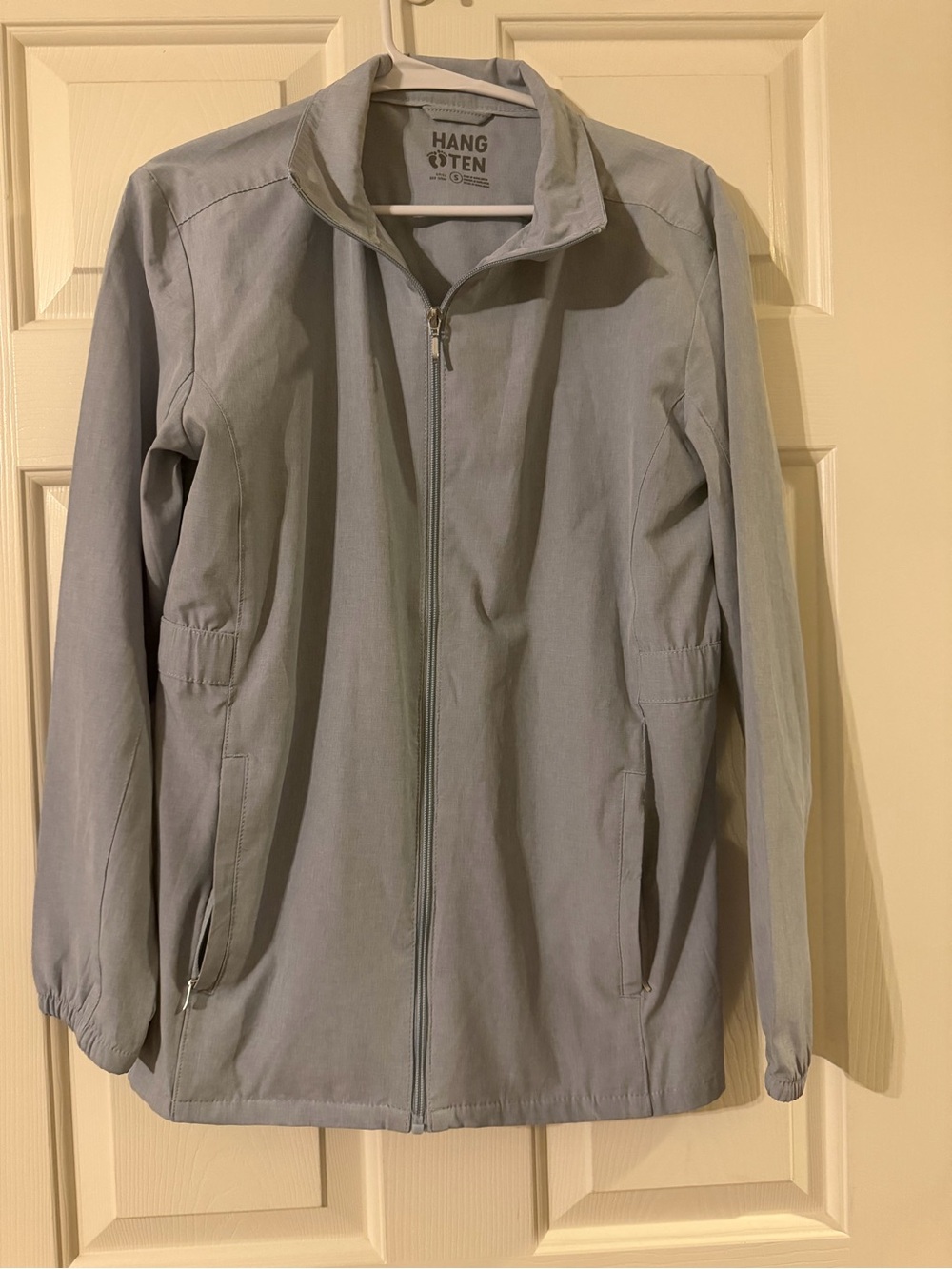 Light blue/gray hang ten jacket - size S